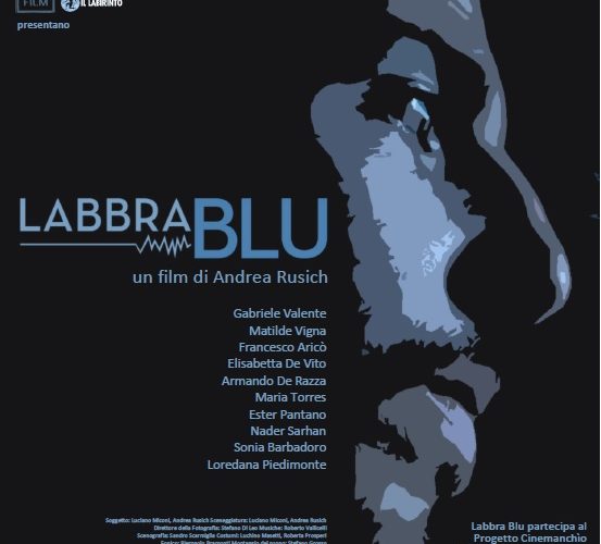 locandina labbra blu