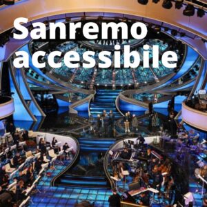 sanremo accessibile immagine palco