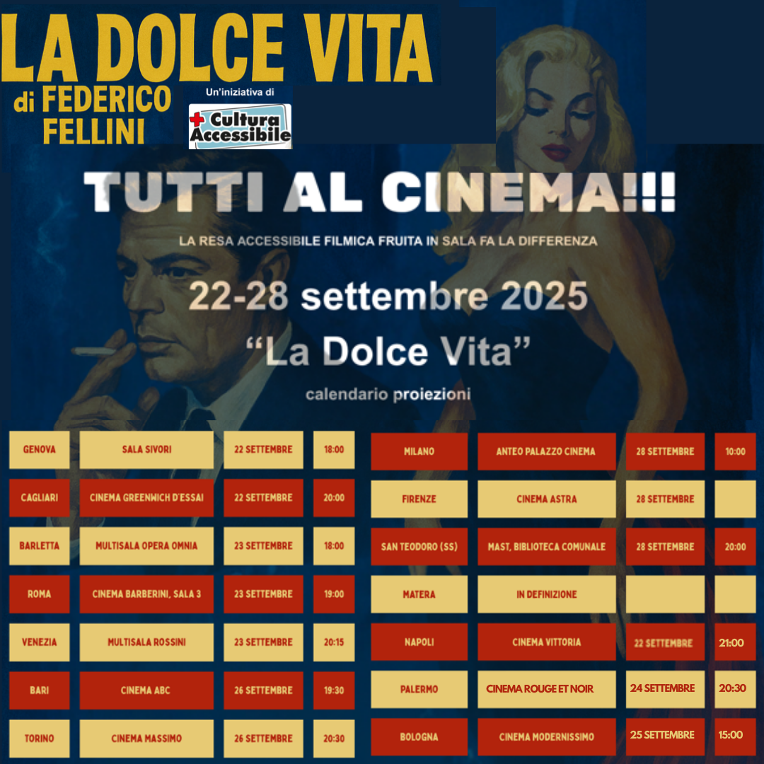 TUTTI AL CINEMA!!! PROGRAMMAZIONE